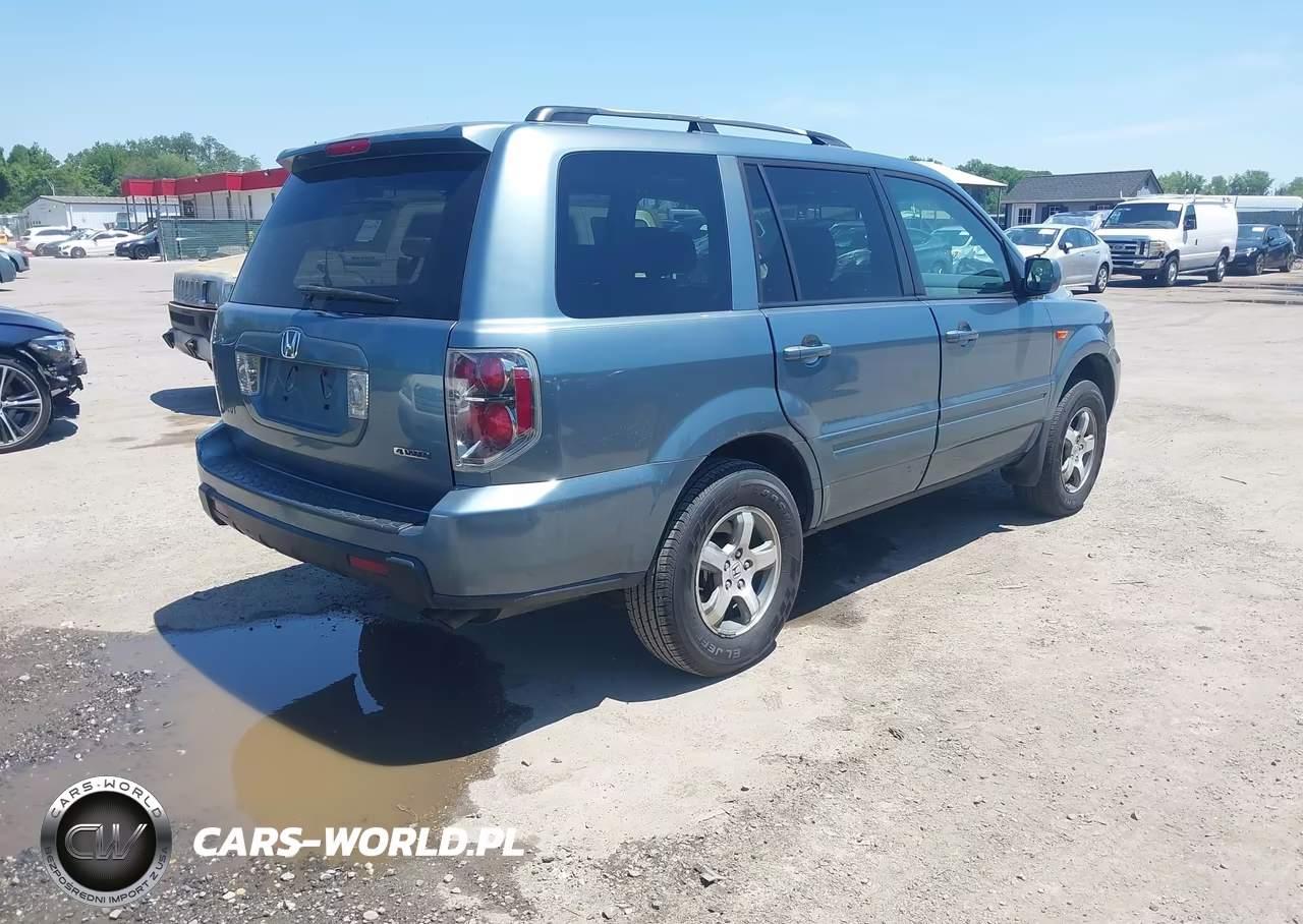 2008 Honda Pilot Ex-L VIN:5FNYF18668B033176 - 4