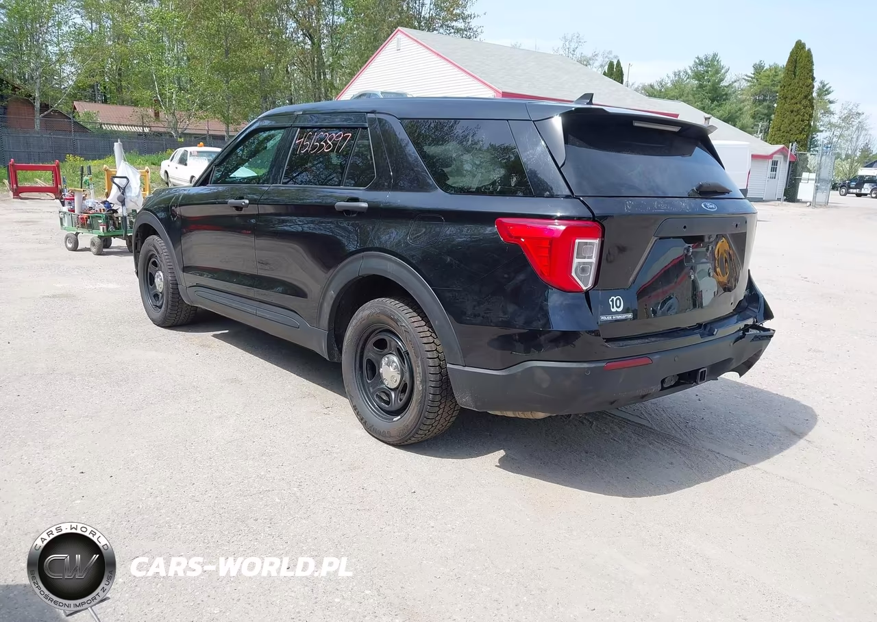 2023 Ford Police Interceptor Utility VIN:1FM5K8AW4PNA08161 - 3
