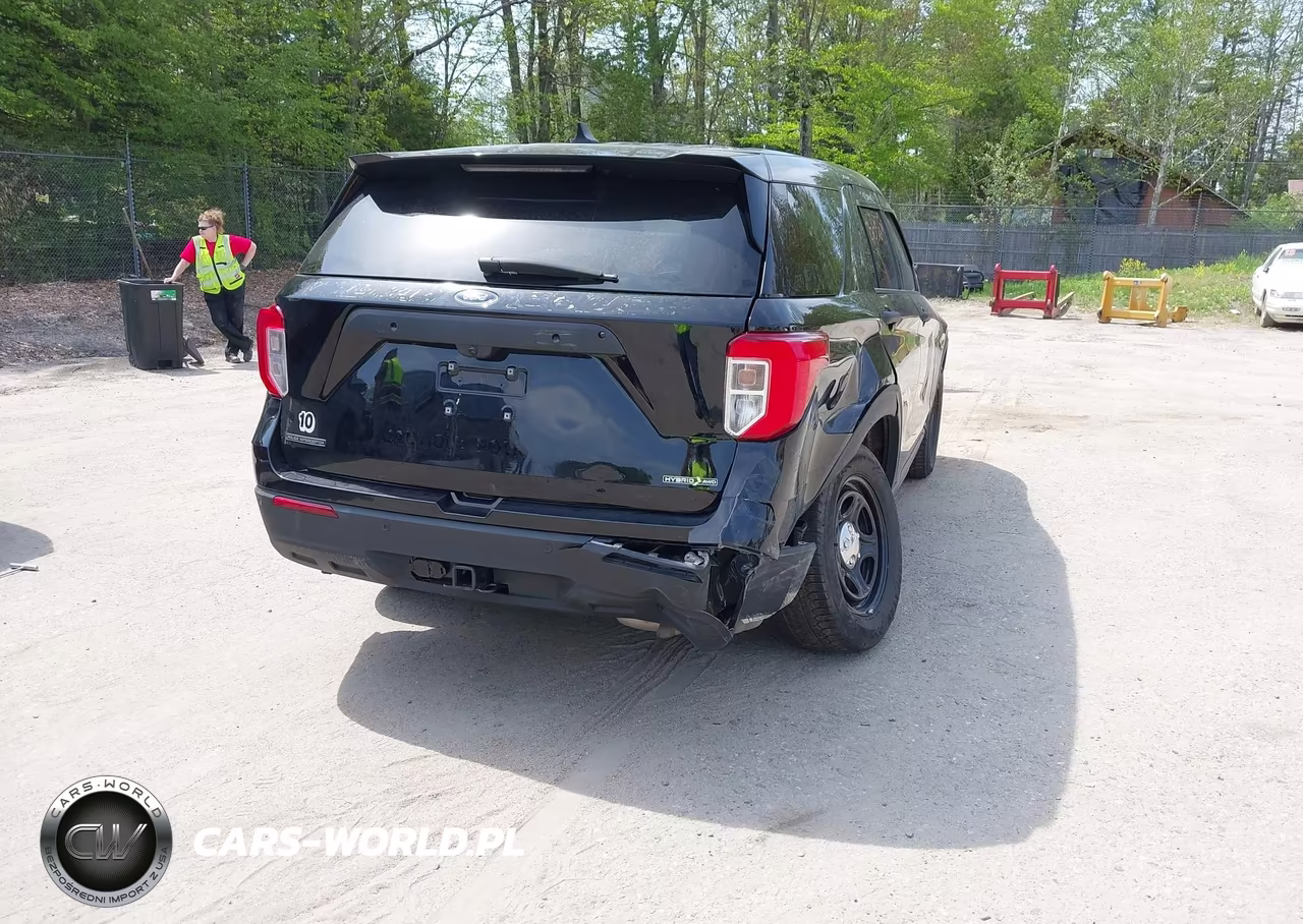 2023 Ford Police Interceptor Utility VIN:1FM5K8AW4PNA08161 - 4