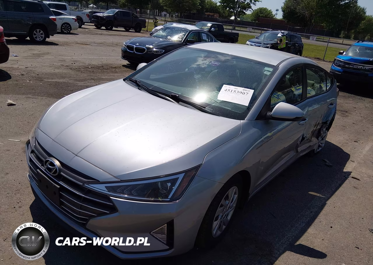 2020 Hyundai Elantra Se VIN:KMHD74LF1LU057790 - 2