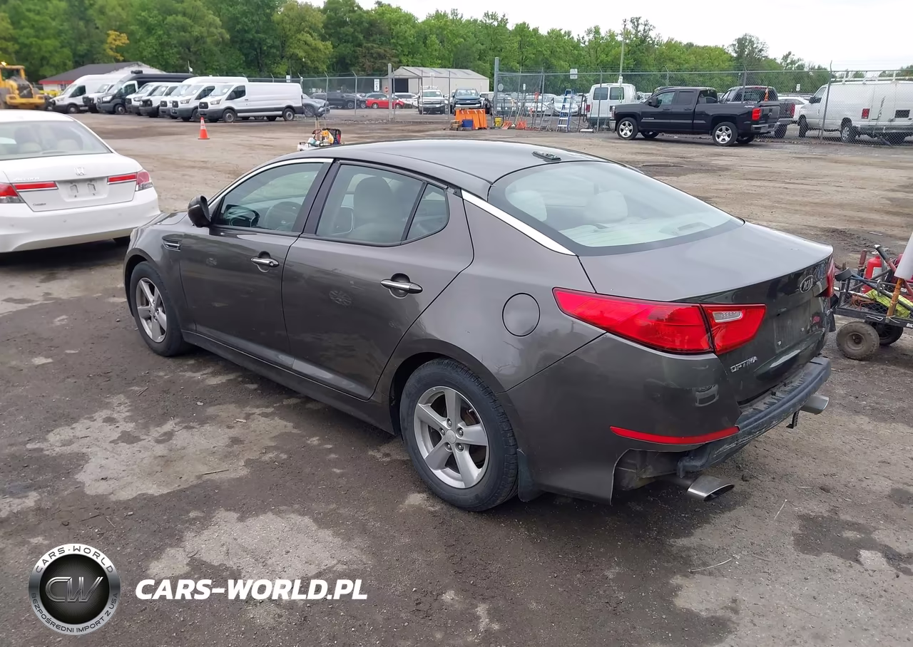2015 Kia Optima Lx VIN:5XXGM4A7XFG403612 - 3