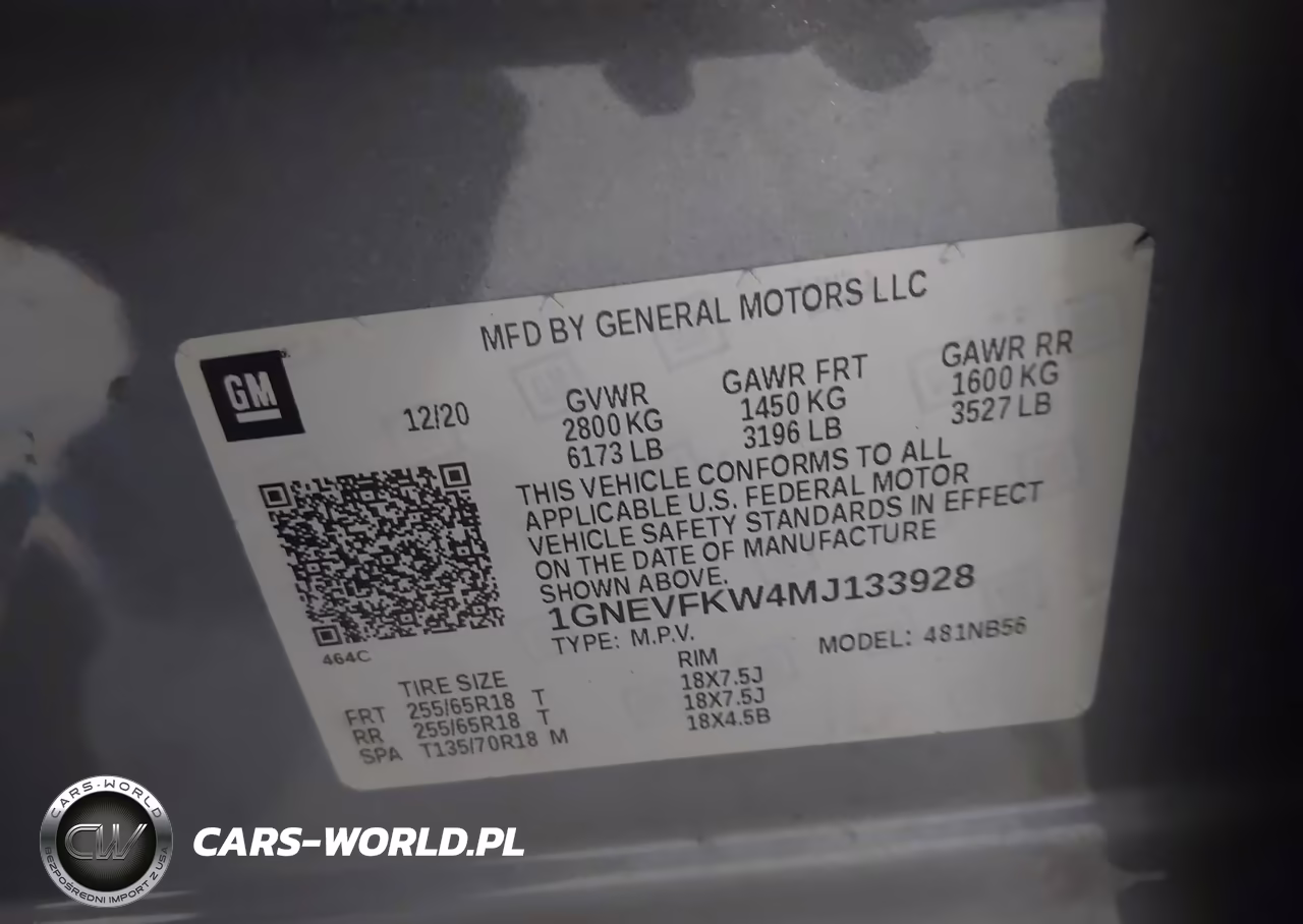2021 Chevrolet Traverse Awd Ls VIN:1GNEVFKW4MJ133928 - 9
