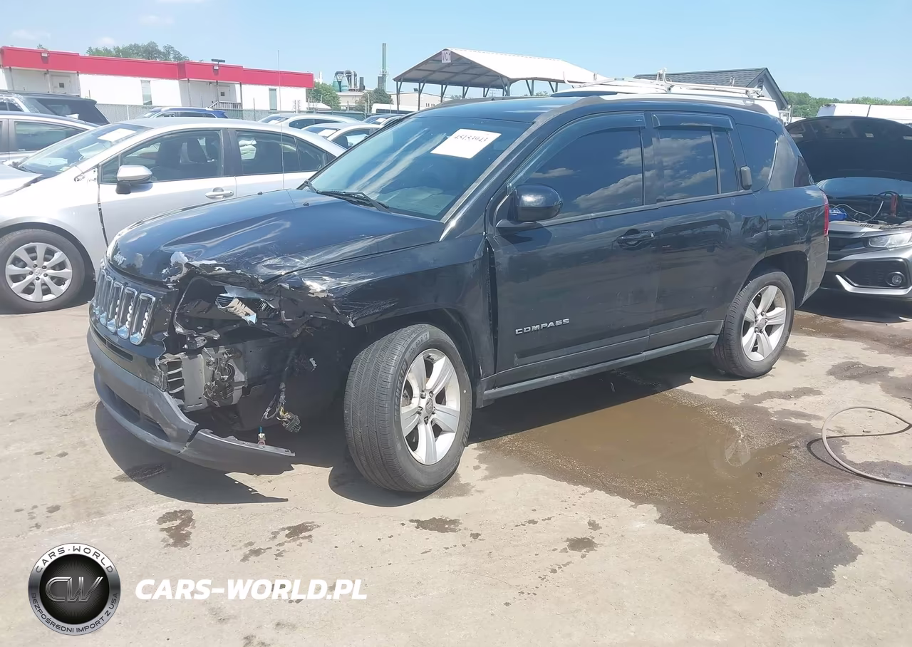 2017 Jeep Compass Latitude 4X4 VIN:1C4NJDEB7HD128308 - 2