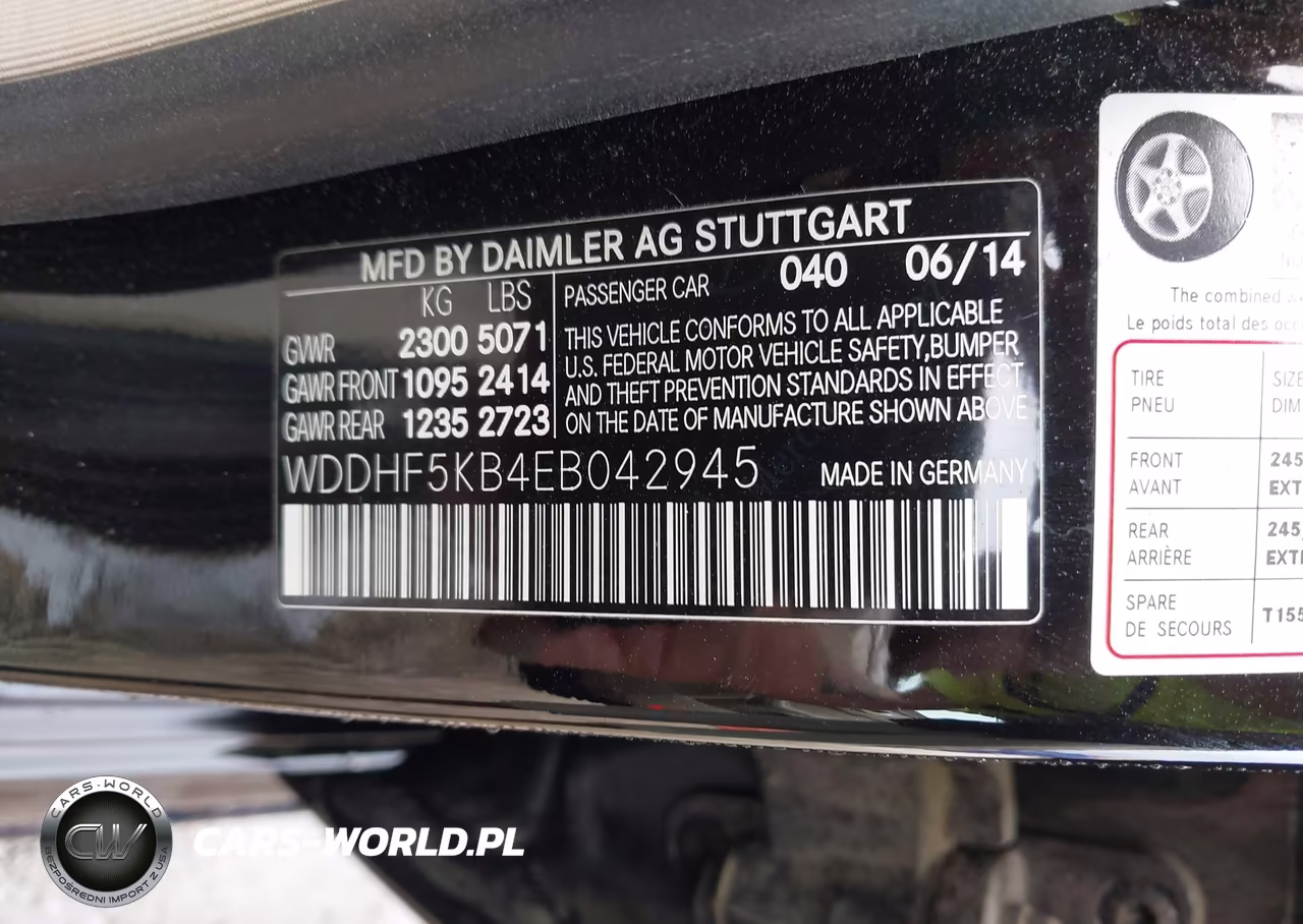 2014 Mercedes-Benz E 350 VIN:WDDHF5KB4EB042945 - 9