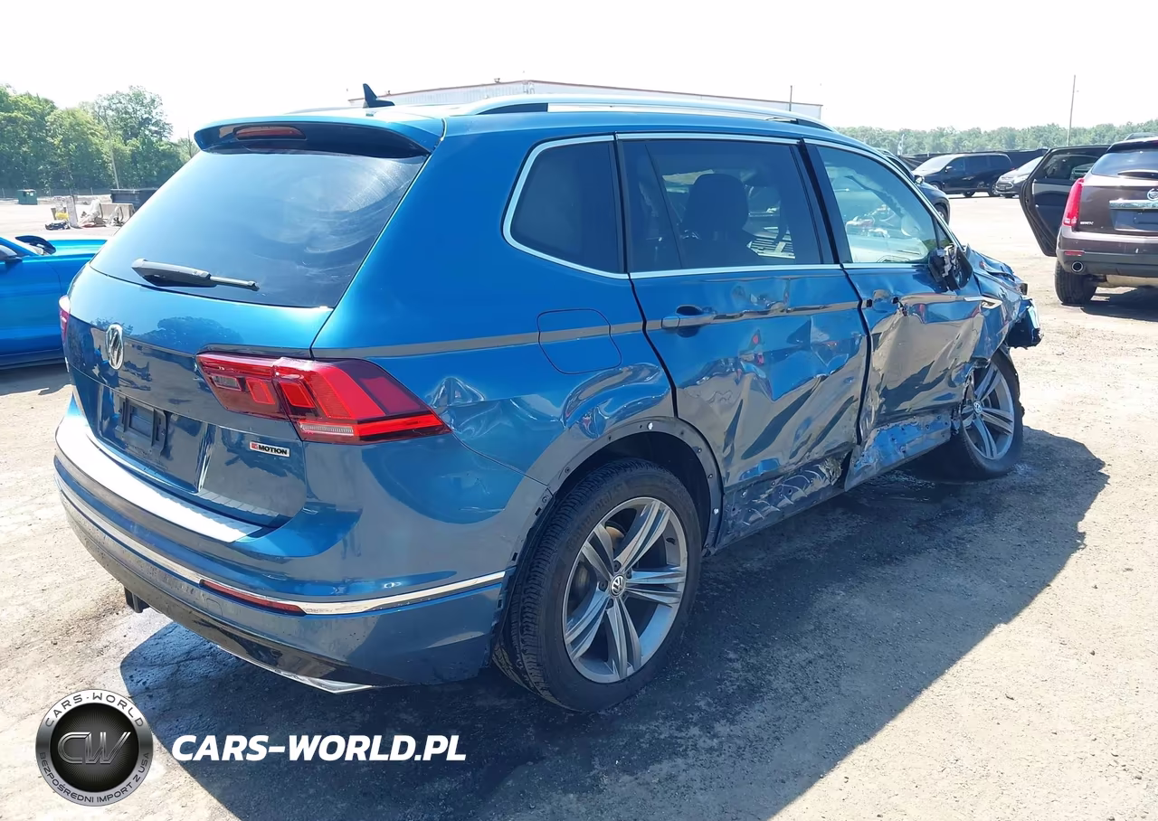 2019 Volkswagen Tiguan 2.0T Se-2.0T Sel-2.0T Sel R-Line-2.0T Sel R-Line Black VIN:3VV2B7AX6KM058686 - 4