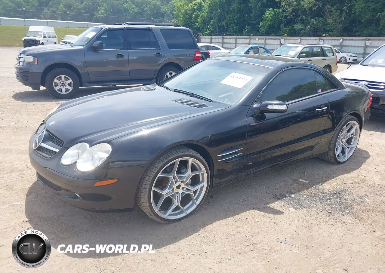 2004 Mercedes-Benz Sl 500 VIN:WDBSK75F74F076616 - 2