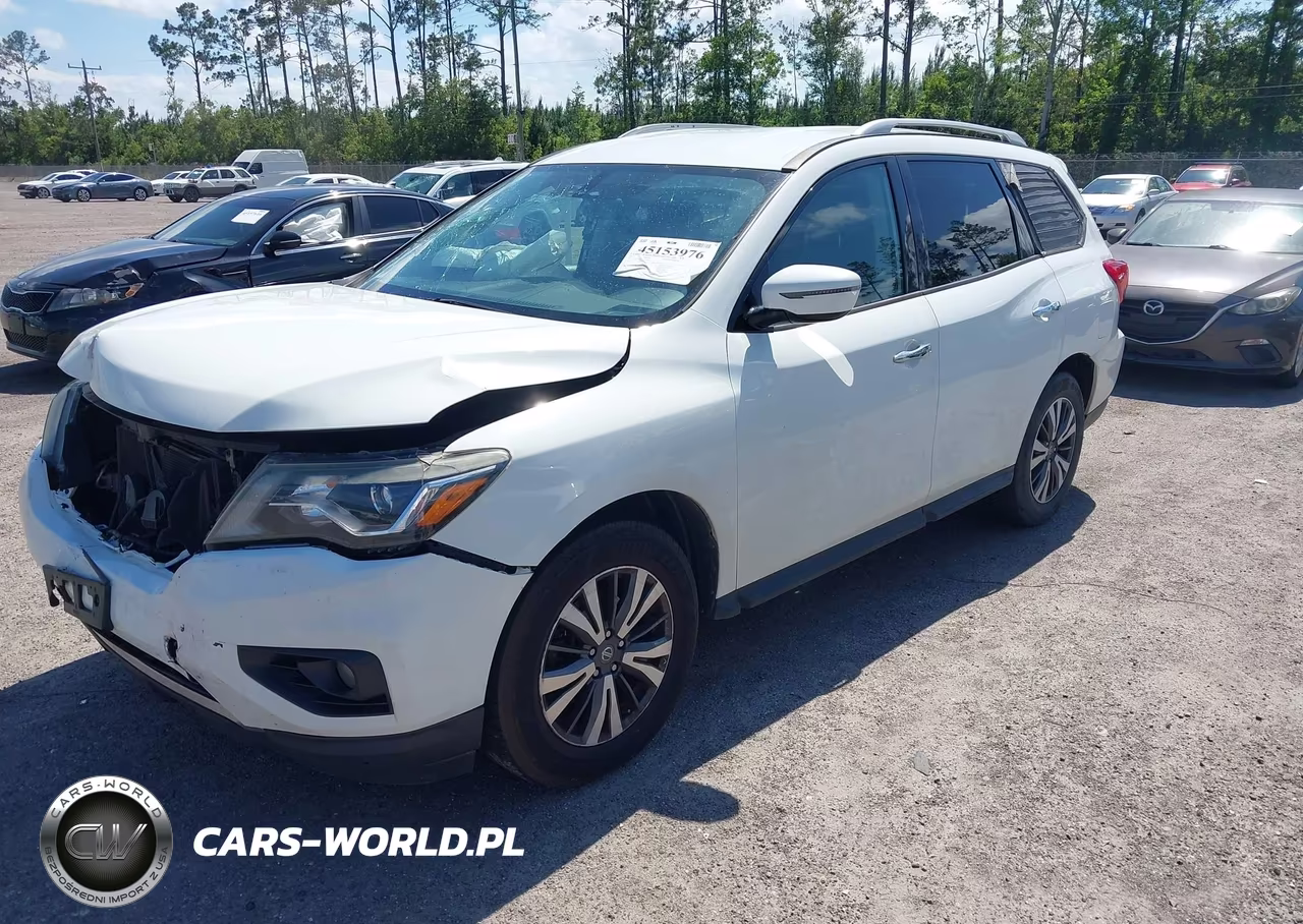 2017 Nissan Pathfinder Sv VIN:5N1DR2MN1HC682451 - 2
