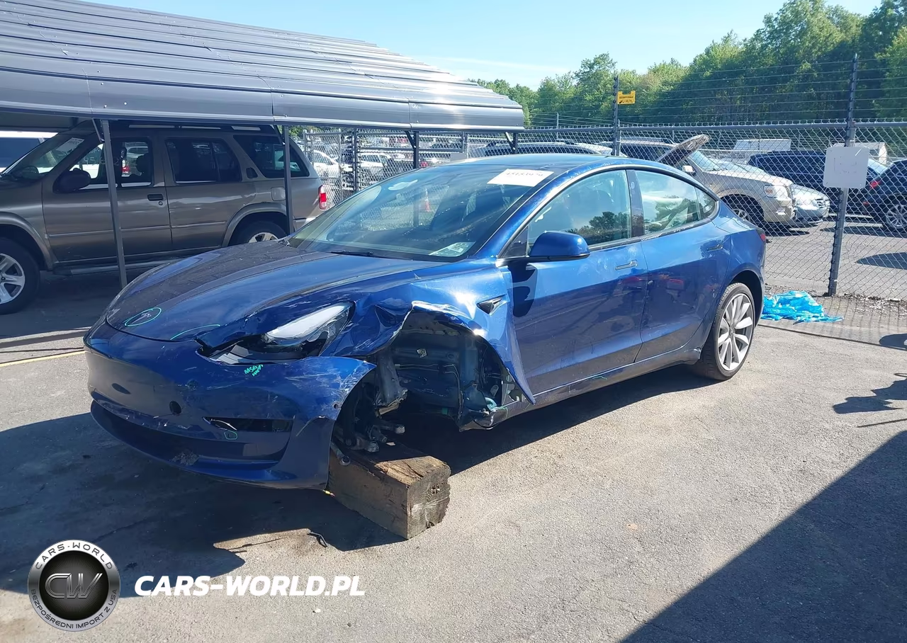 2021 Tesla Model 3 Long Range VIN:5YJ3E1EB4MF087794 - 2