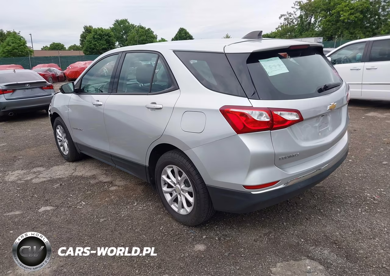 2018 Chevrolet Equinox Ls VIN:2GNAXHEV4J6317993 - 3