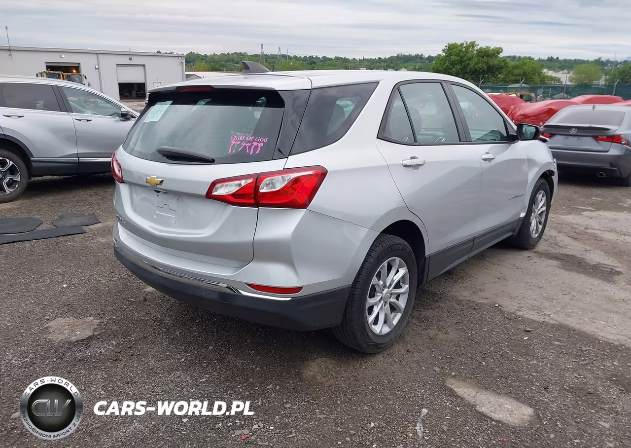 2018 Chevrolet Equinox Ls VIN:2GNAXHEV4J6317993 - 4