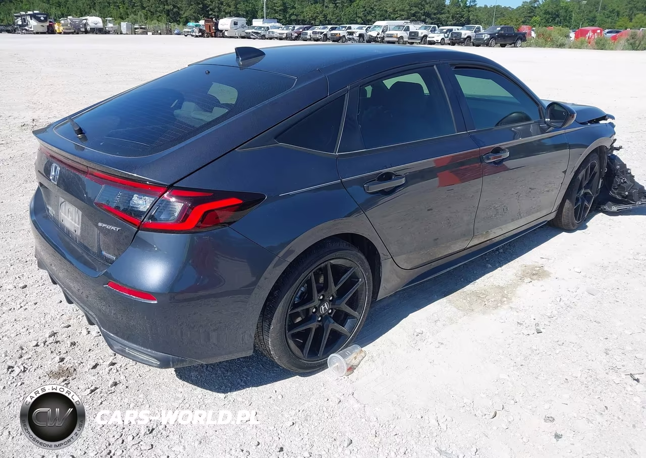 2025 Honda Civic Hybrid Sport VIN:JHMFL4H83SX005821 - 4