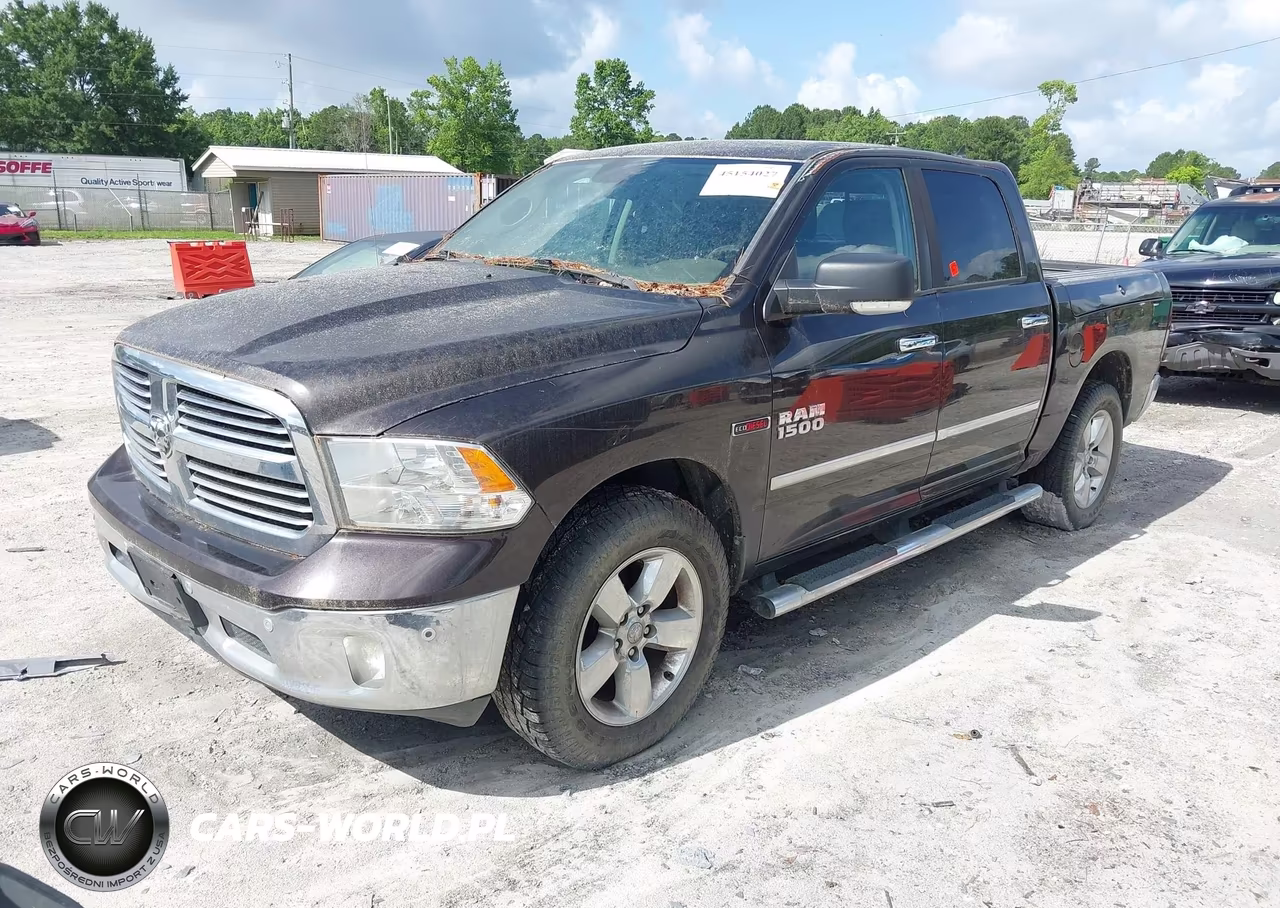 2017 Ram 1500 Big Horn 4X4 5'7 Box VIN:1C6RR7LM4HS798255 - 2