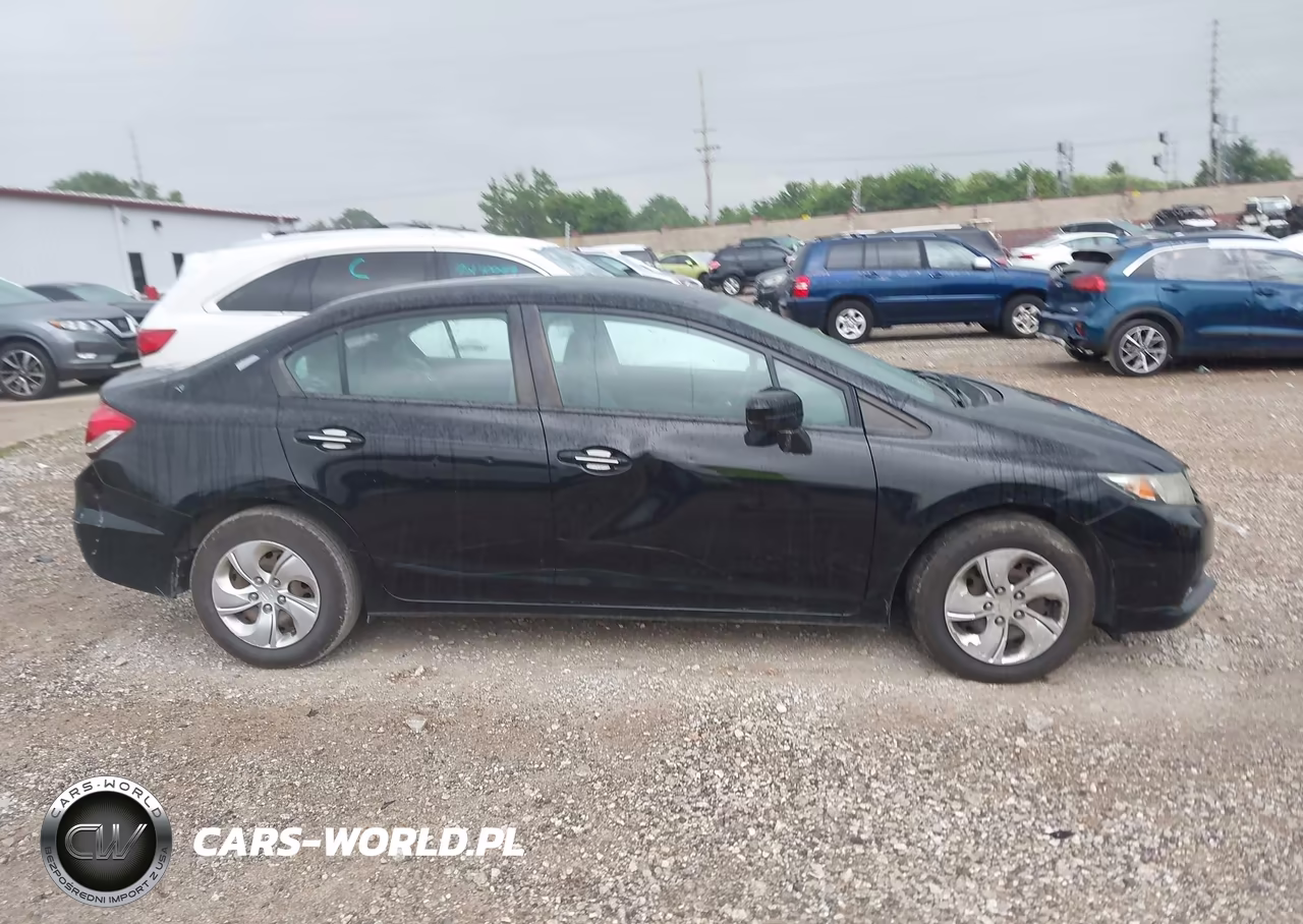 2014 Honda Civic Lx VIN:2HGFB2F53EH533385 - 13