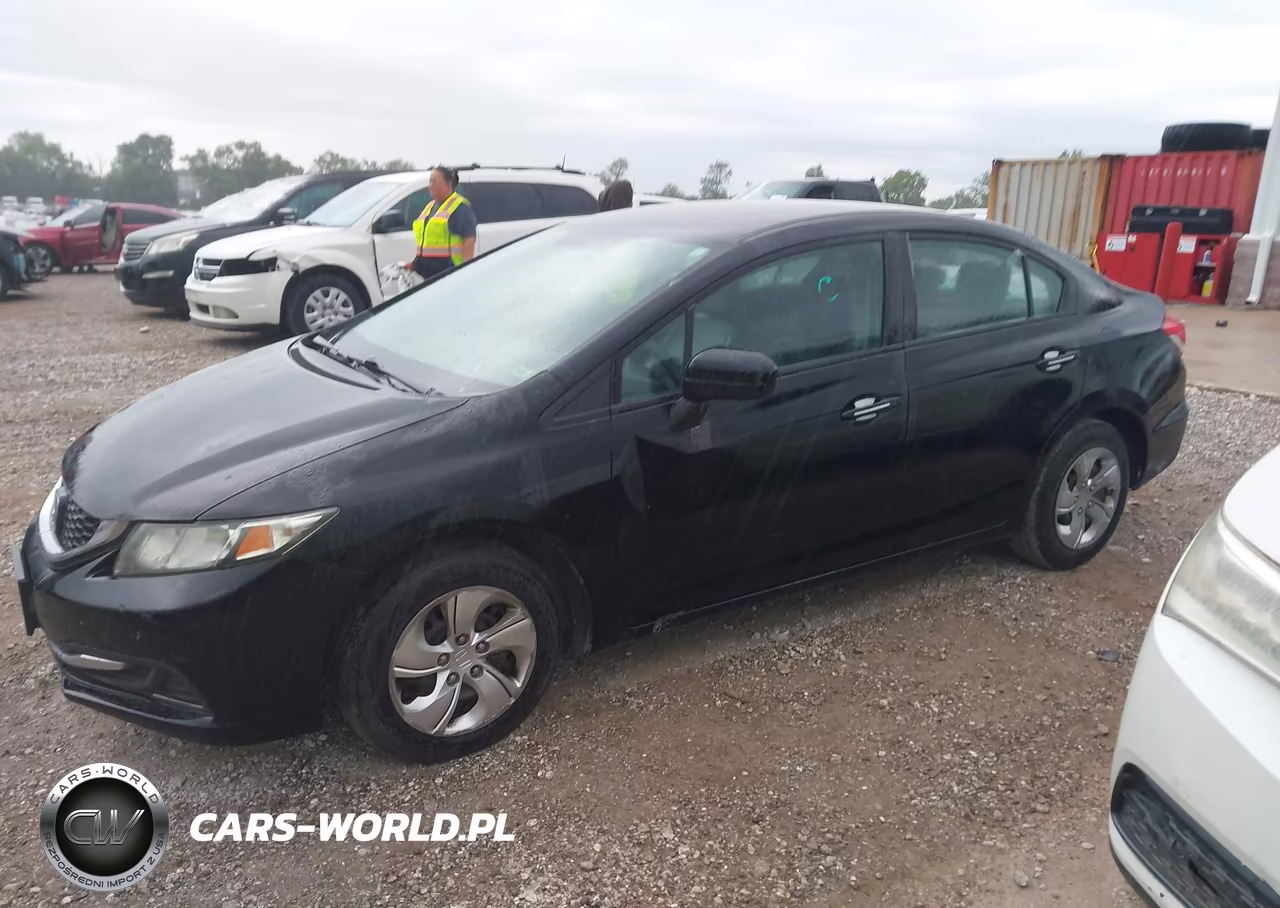 2014 Honda Civic Lx VIN:2HGFB2F53EH533385 - 14