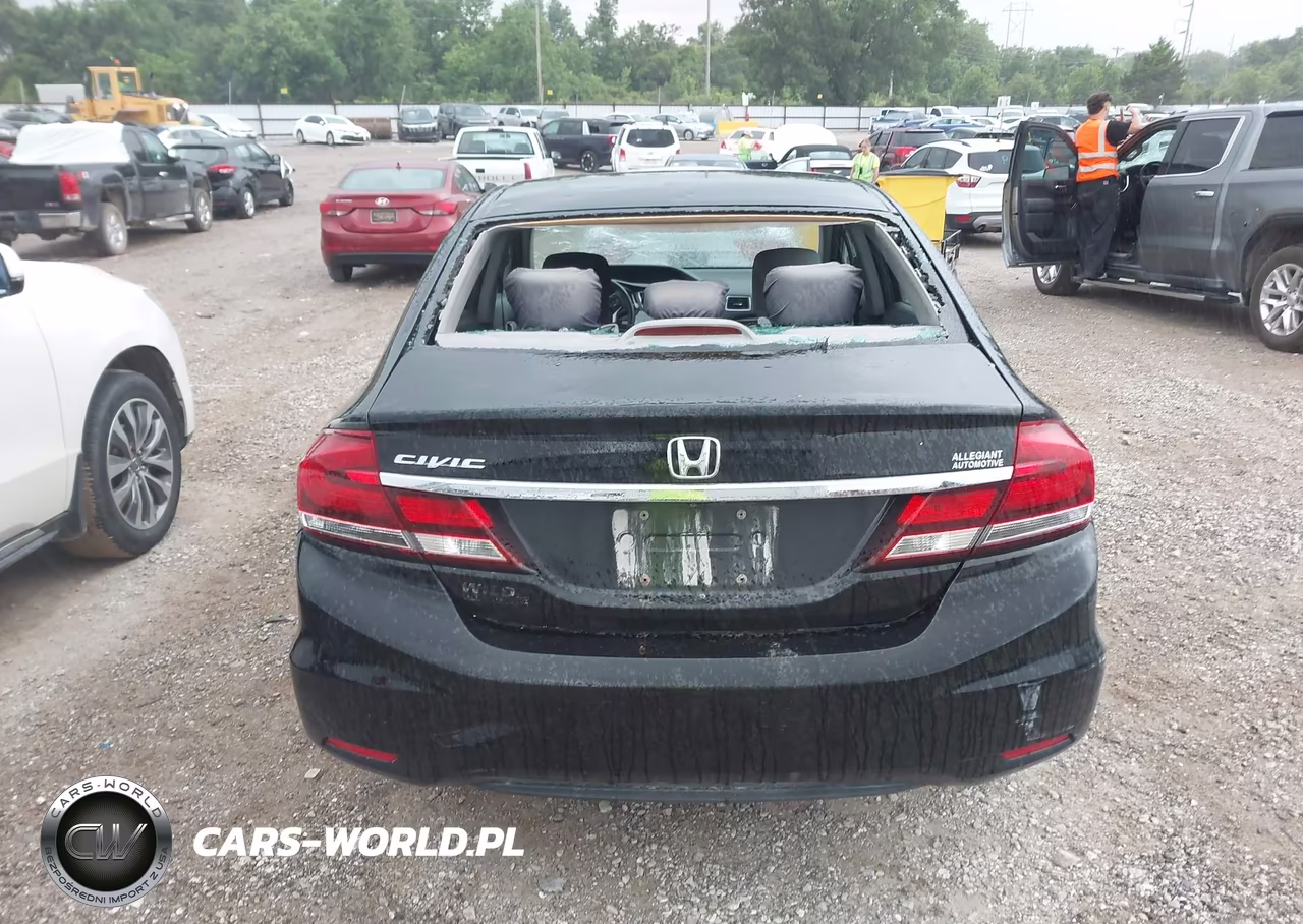 2014 Honda Civic Lx VIN:2HGFB2F53EH533385 - 16