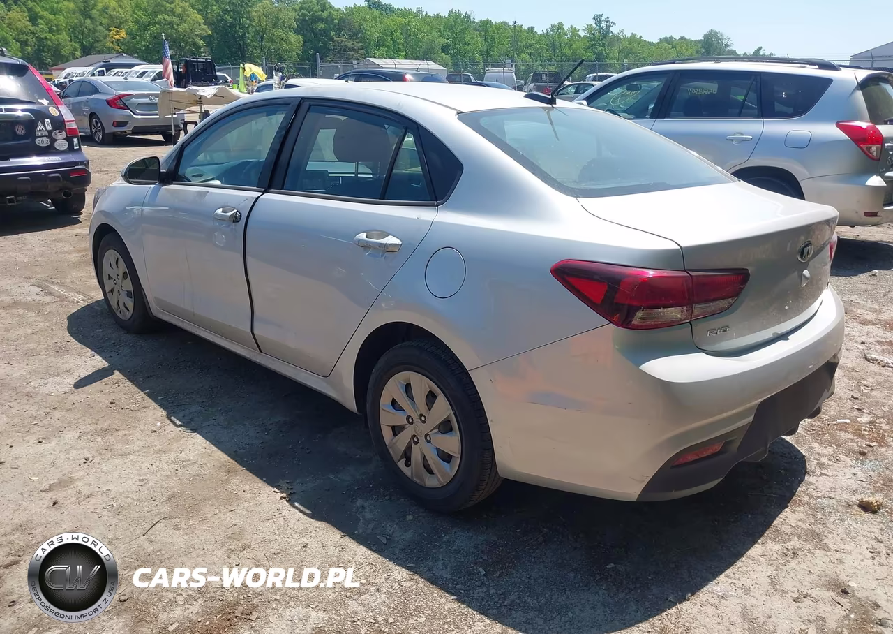 2020 Kia Rio S VIN:3KPA24AD0LE339196 - 3