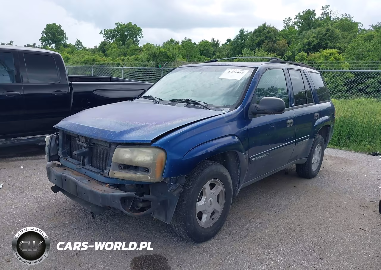 2002 Chevrolet Trailblazer Ls VIN:1GNDS13S222523680 - 2