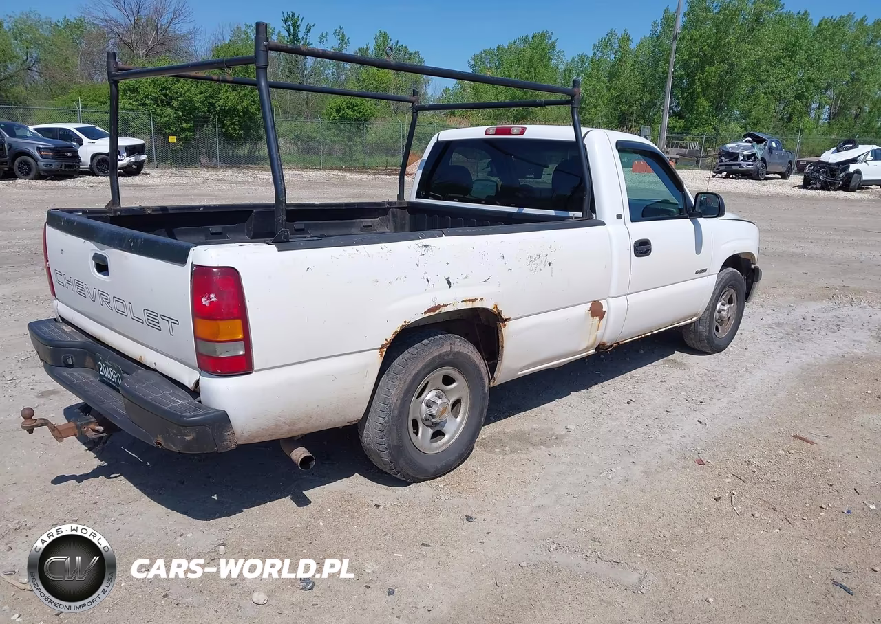 2002 Chevrolet Silverado 1500 Commercial VIN:1GCEC14W82Z164421 - 4