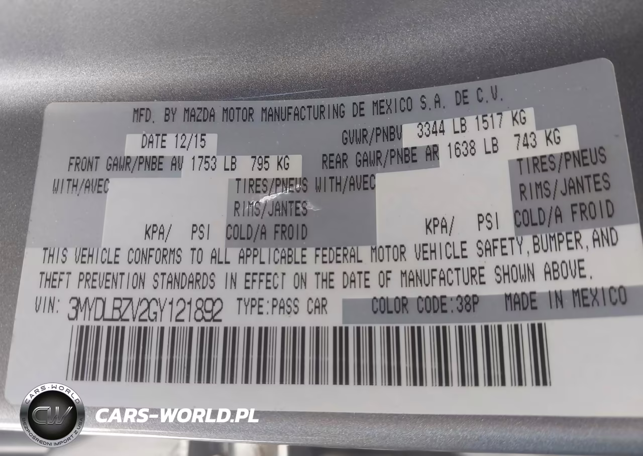 2016 Scion Ia VIN:3MYDLBZV2GY121892 - 9