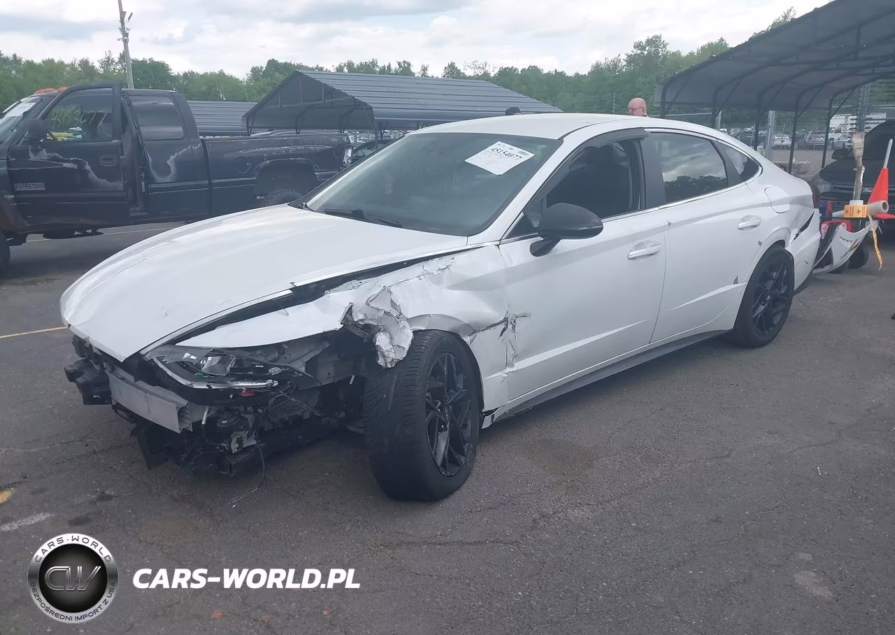 2020 Hyundai Sonata Sel VIN:5NPEF4JA7LH000992 - 2