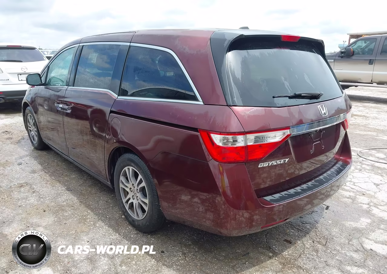 2011 Honda Odyssey Ex-L VIN:5FNRL5H6XBB042958 - 3