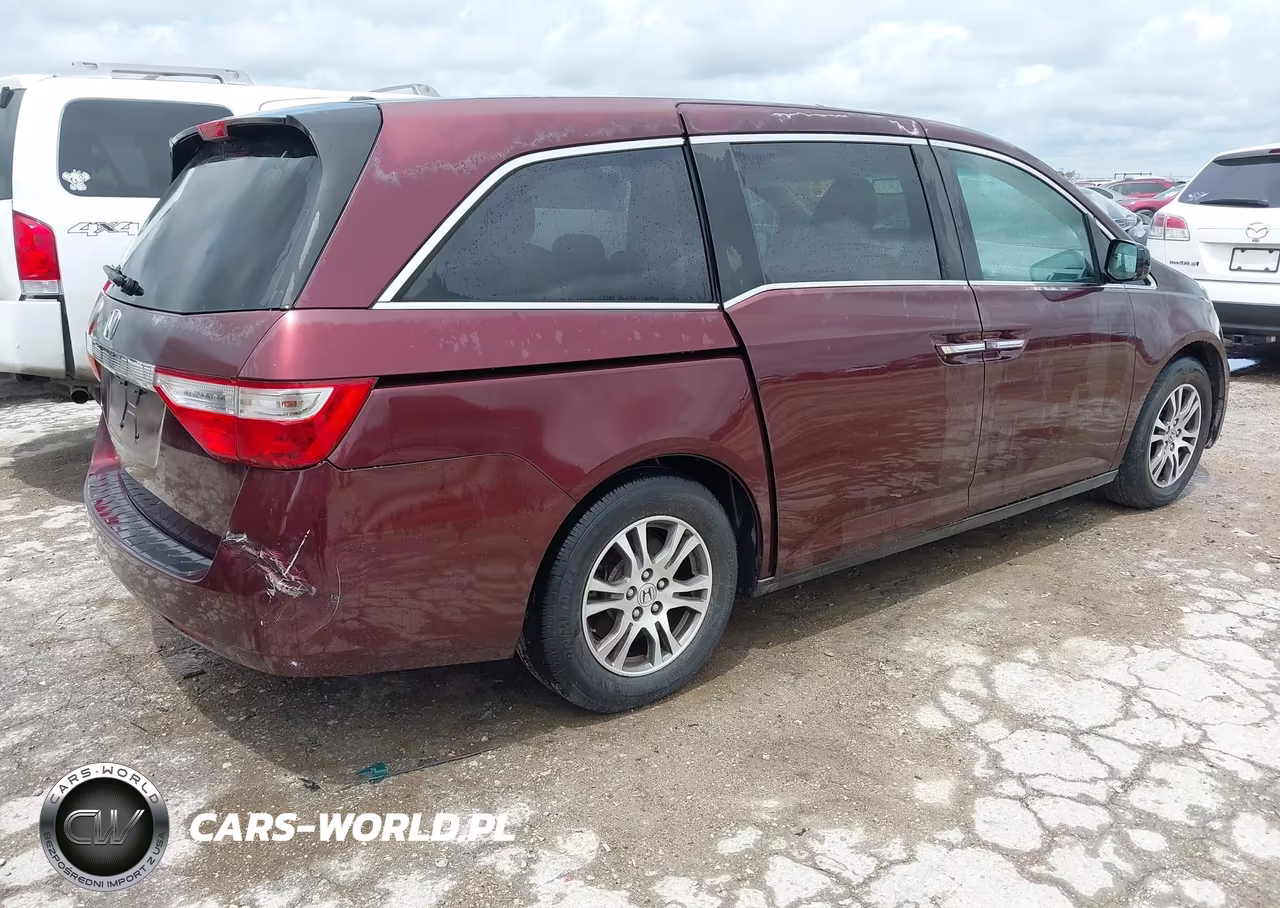 2011 Honda Odyssey Ex-L VIN:5FNRL5H6XBB042958 - 4