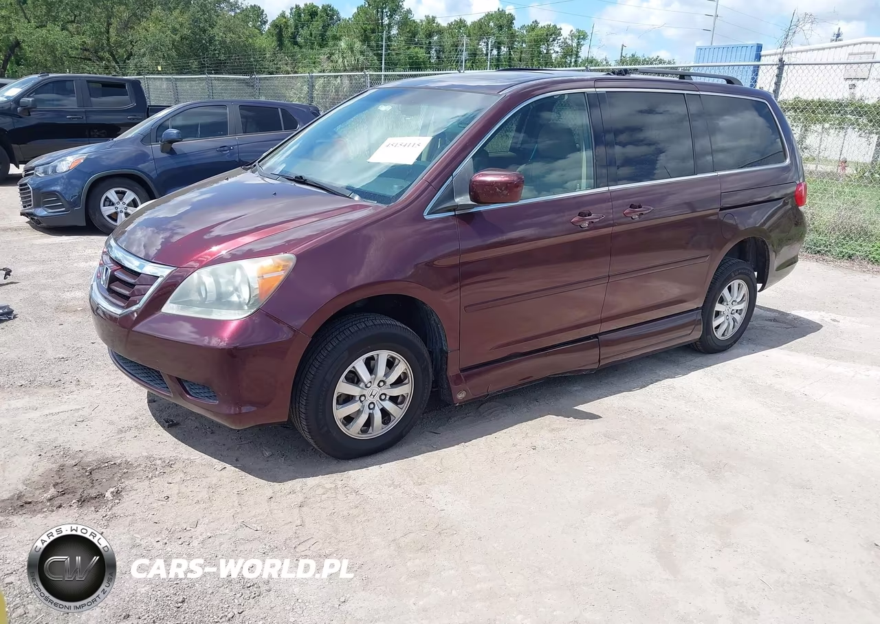 2009 Honda Odyssey Ex-L VIN:5FNRL38789B405135 - 2