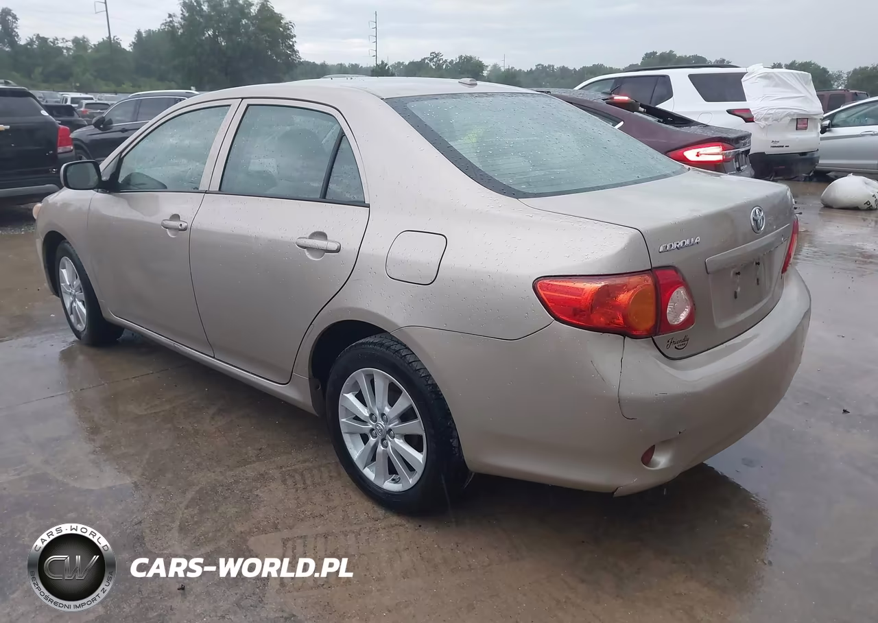 2009 Toyota Corolla Le VIN:2T1BU40E49C023607 - 3