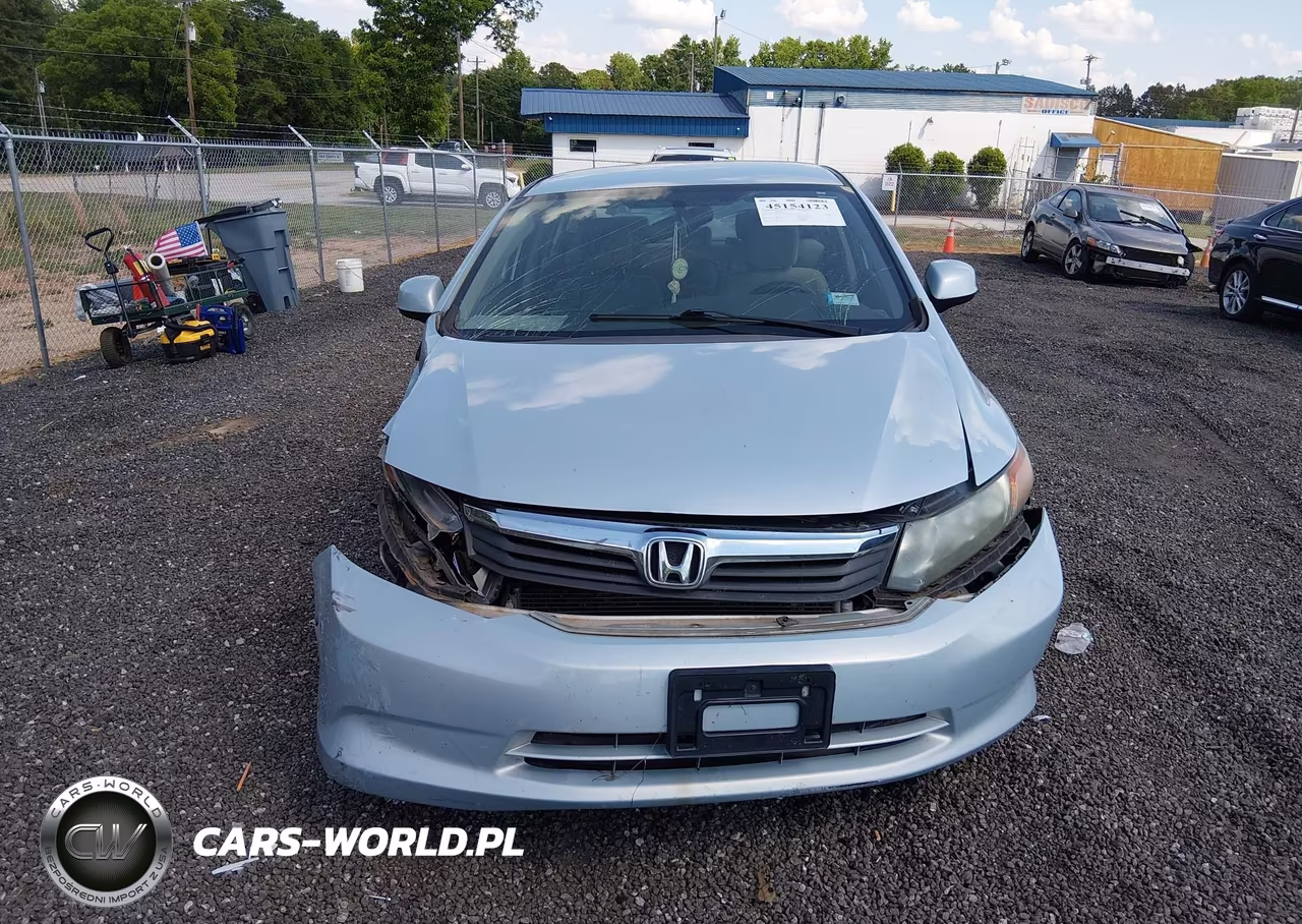 2012 Honda Civic Lx VIN:19XFB2F5XCE369785 - 11