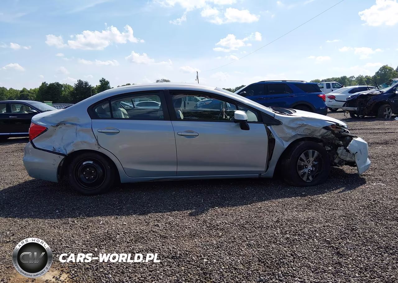 2012 Honda Civic Lx VIN:19XFB2F5XCE369785 - 12