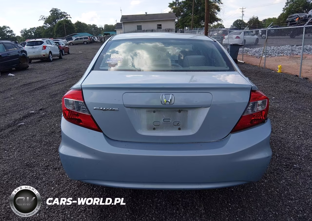 2012 Honda Civic Lx VIN:19XFB2F5XCE369785 - 15
