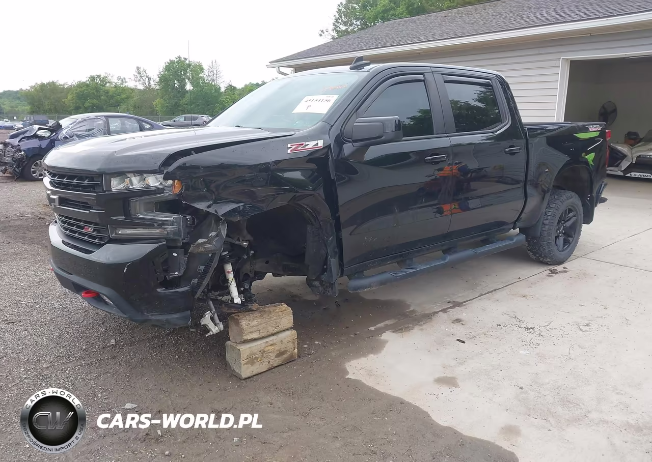 2021 Chevrolet Silverado 1500 4Wd Short Bed Lt Trail Boss VIN:3GCPYFELXMG375800 - 2