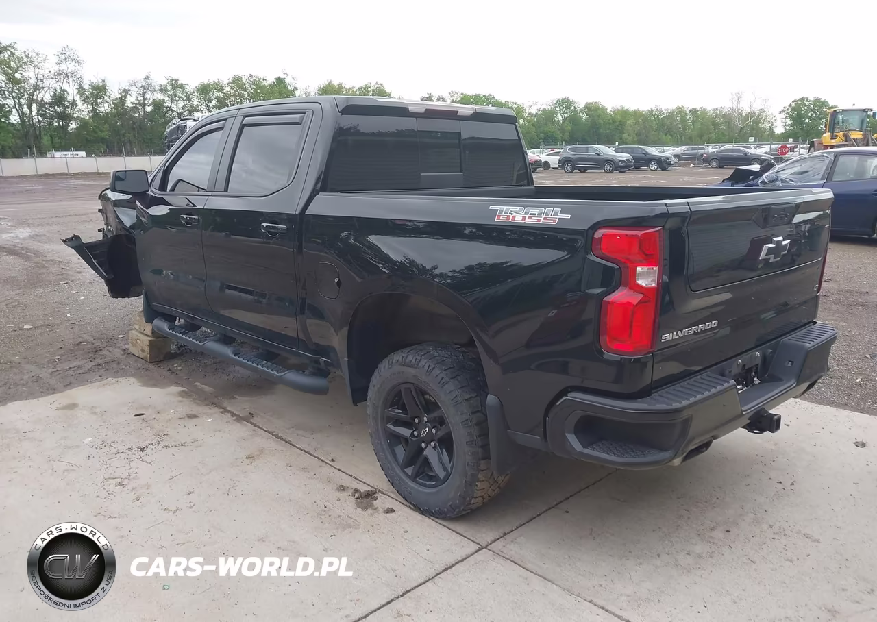 2021 Chevrolet Silverado 1500 4Wd Short Bed Lt Trail Boss VIN:3GCPYFELXMG375800 - 3
