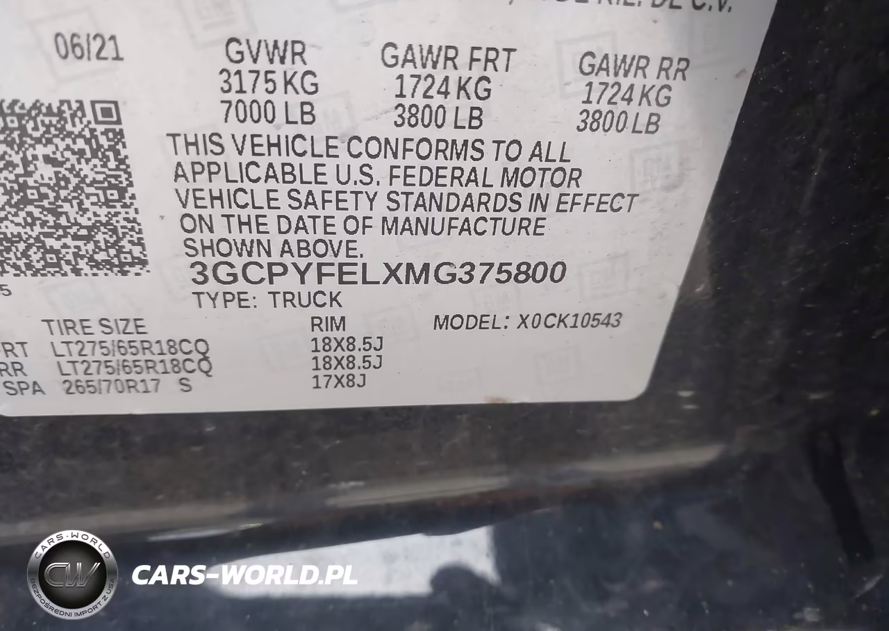 2021 Chevrolet Silverado 1500 4Wd Short Bed Lt Trail Boss VIN:3GCPYFELXMG375800 - 9
