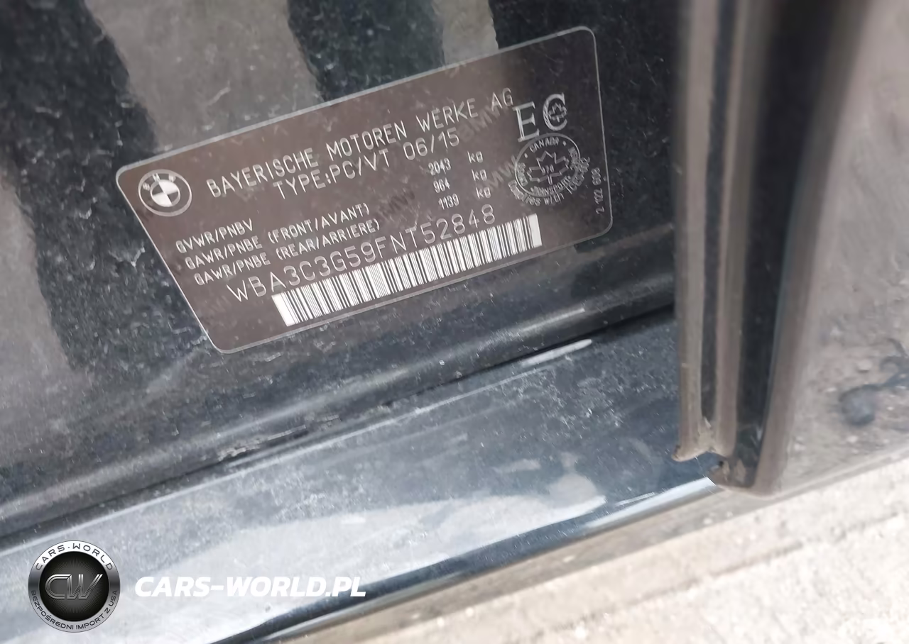 2015 BMW 320I xDrive VIN:WBA3C3G59FNT52848 - 9