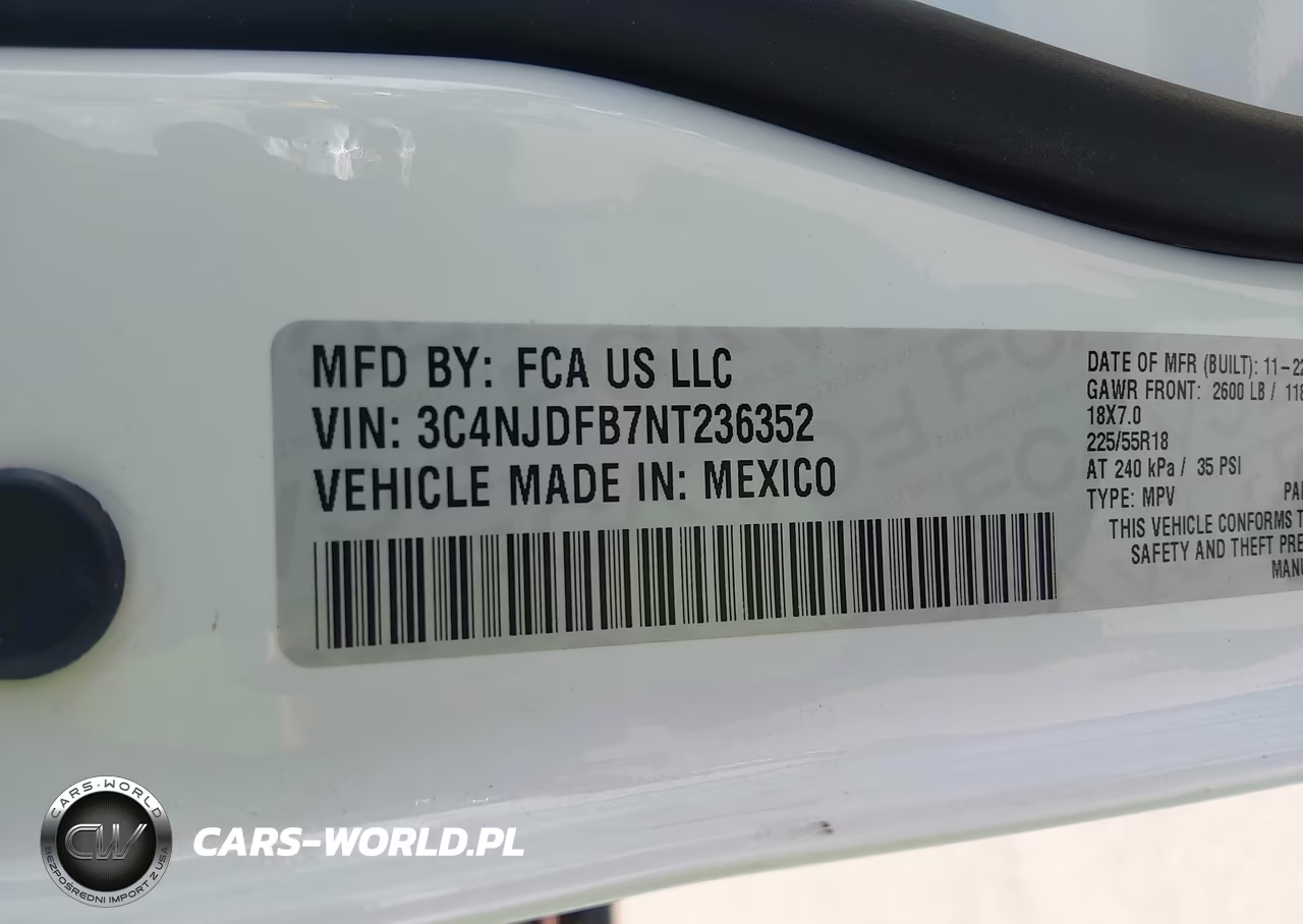 2022 Jeep Compass Latitude Lux 4X4 VIN:3C4NJDFB7NT236352 - 9