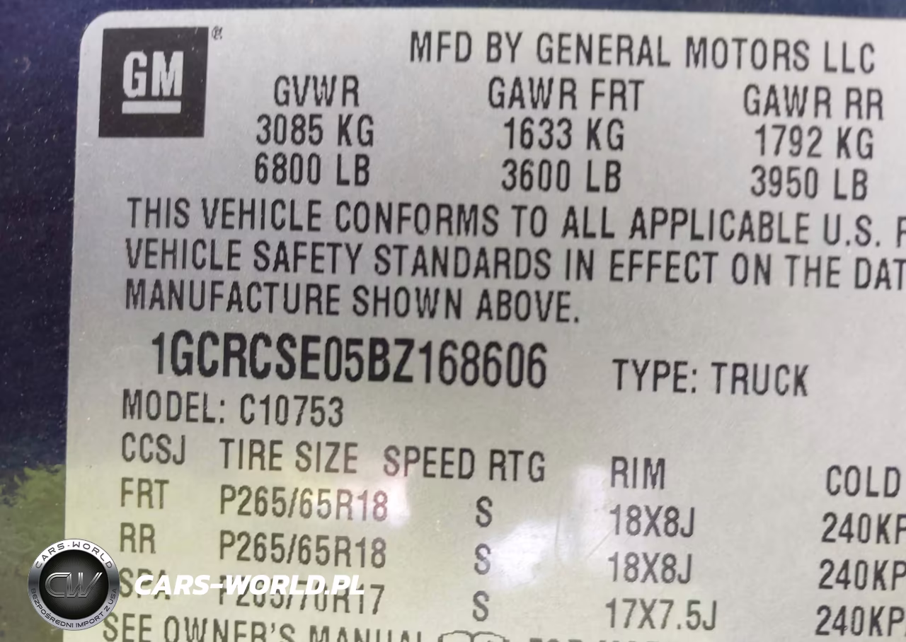 2011 Chevrolet Silverado 1500 Lt VIN:1GCRCSE05BZ168606 - 9