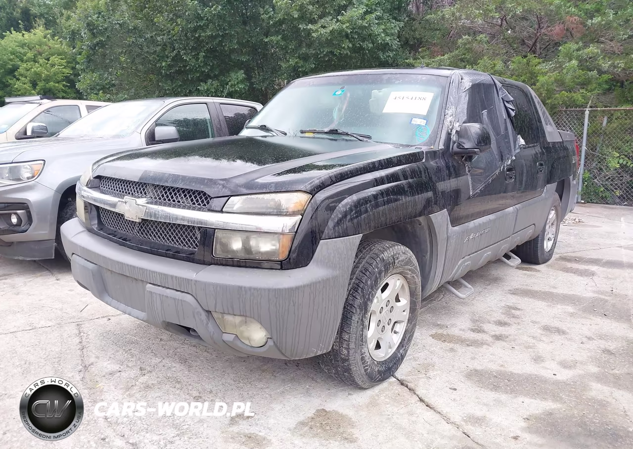 2002 Chevrolet Avalanche 1500 VIN:3GNEC13T22G185585 - 2
