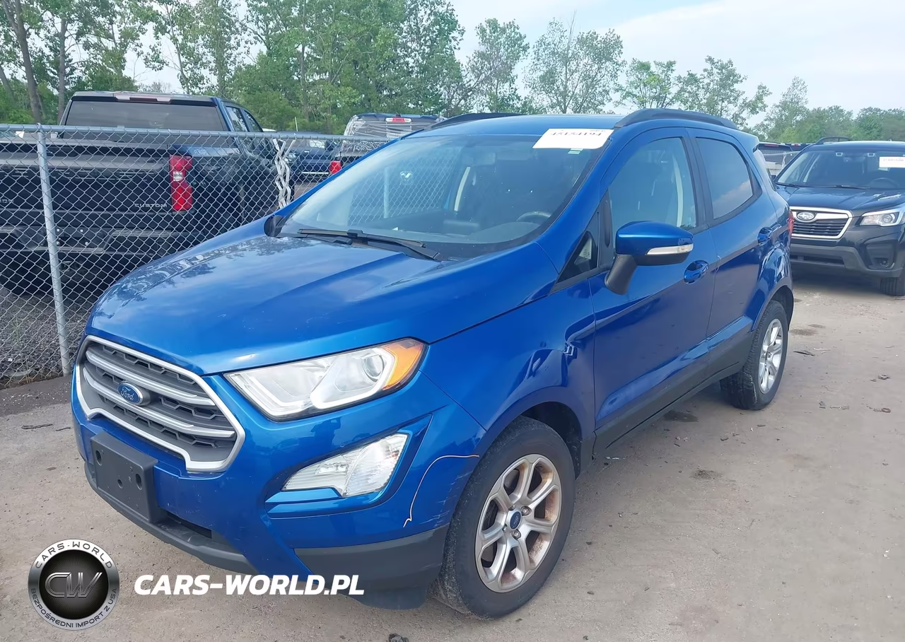2019 Ford Ecosport Se VIN:MAJ3S2GE6KC308592 - 2