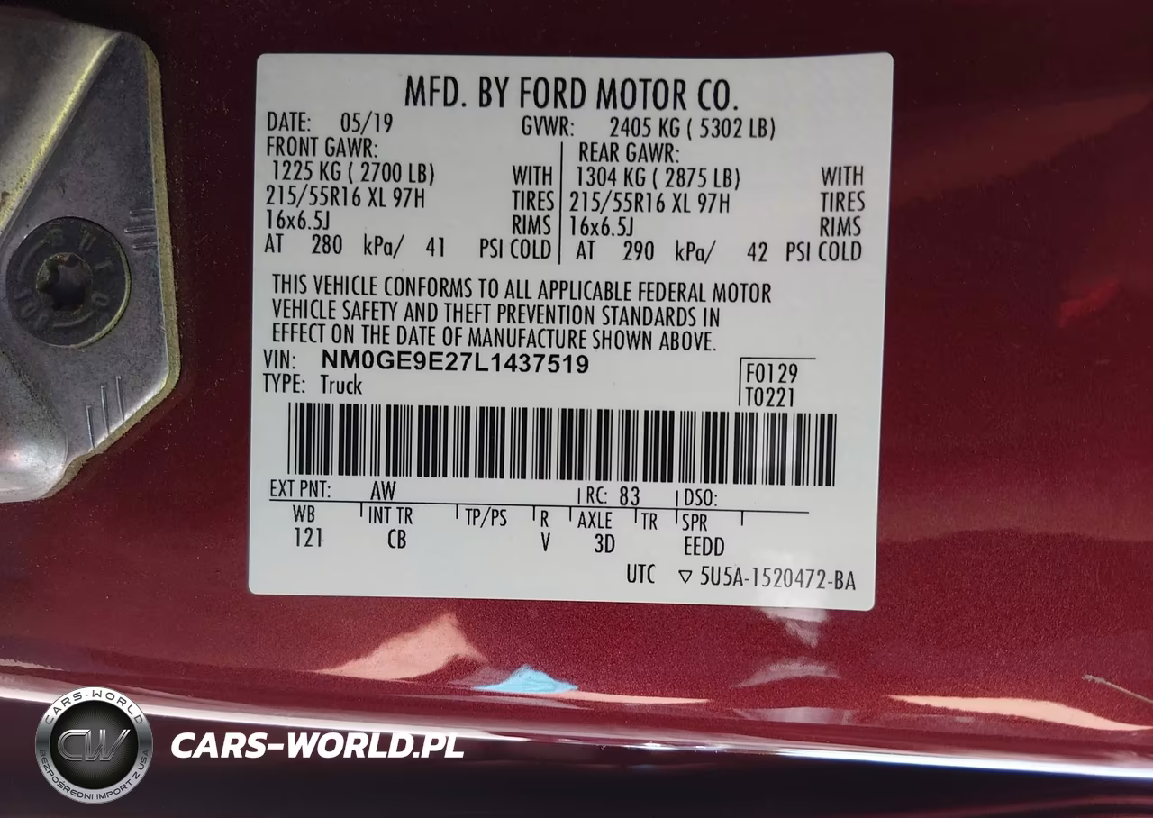 2020 Ford Transit Connect Xl Passenger VIN:NM0GE9E27L1437519 - 9