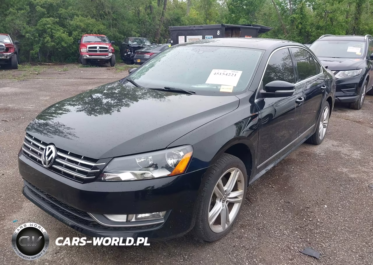 2014 Volkswagen Passat 2.0L Tdi Sel Premium VIN:1VWCN7A3XEC092625 - 2