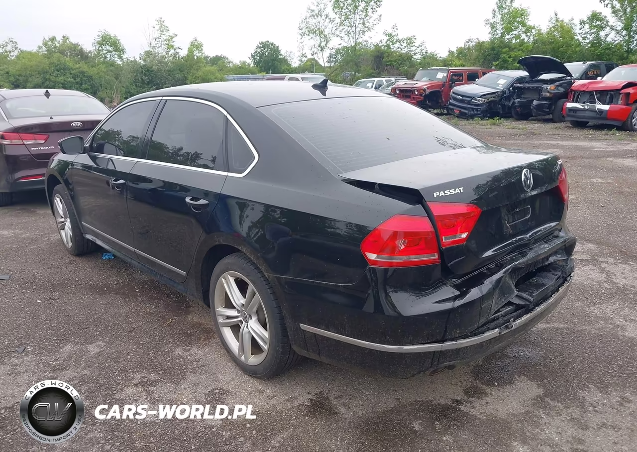 2014 Volkswagen Passat 2.0L Tdi Sel Premium VIN:1VWCN7A3XEC092625 - 3