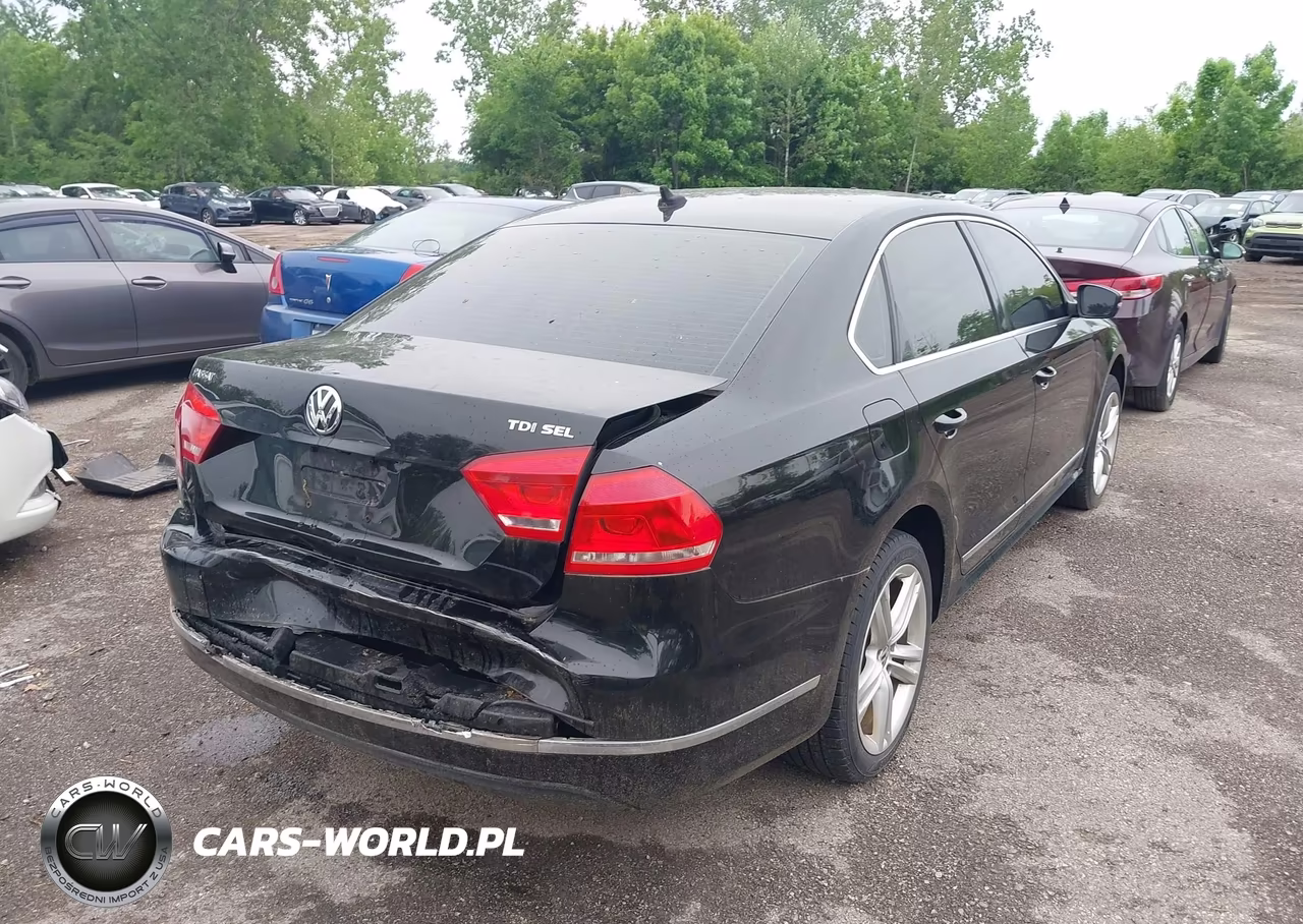 2014 Volkswagen Passat 2.0L Tdi Sel Premium VIN:1VWCN7A3XEC092625 - 4