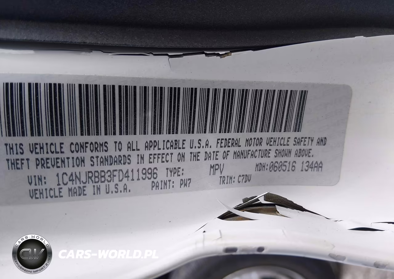 2015 Jeep Patriot Sport VIN:1C4NJRBB3FD411996 - 9