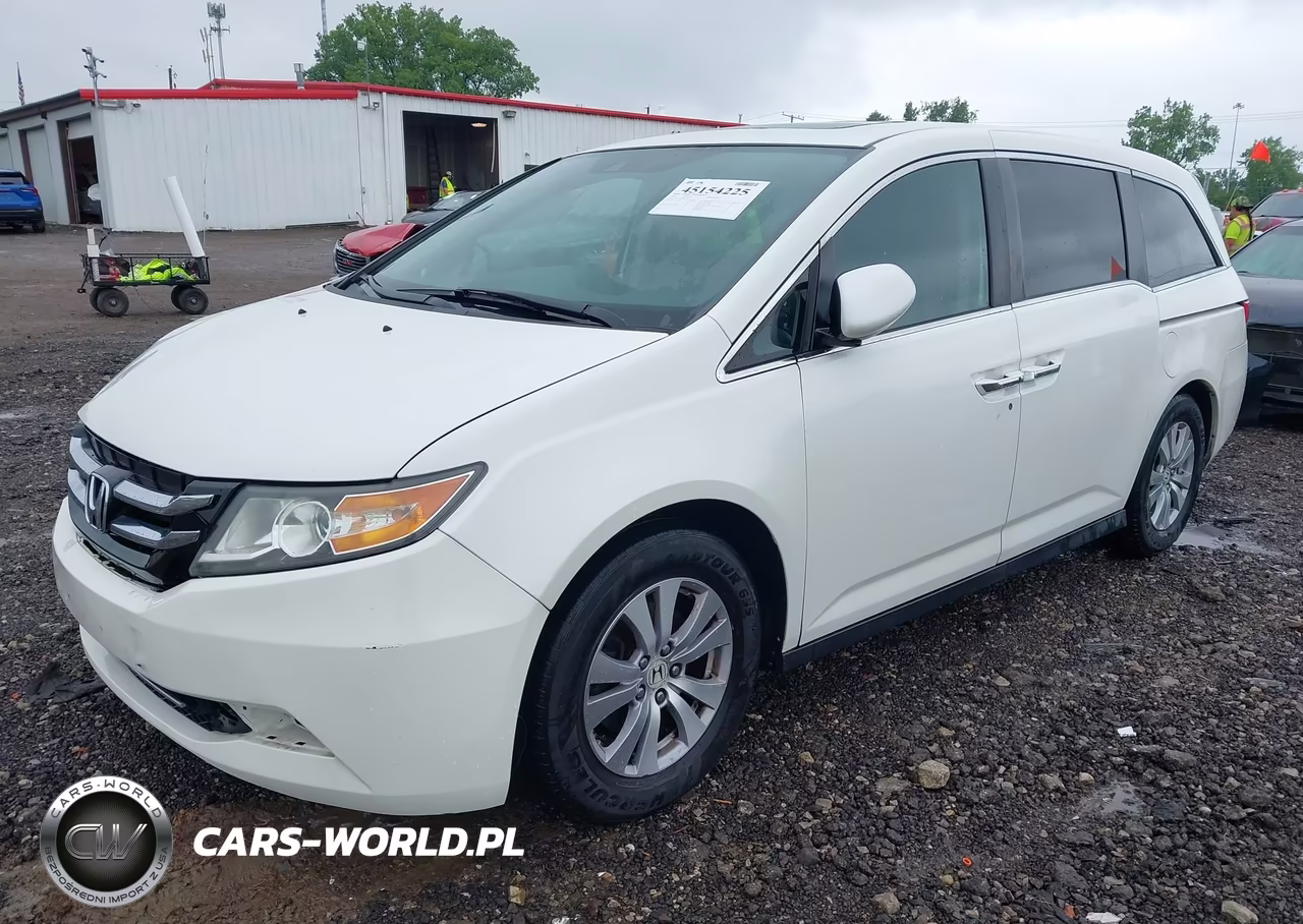 2014 Honda Odyssey Ex-L VIN:5FNRL5H69EB138522 - 2
