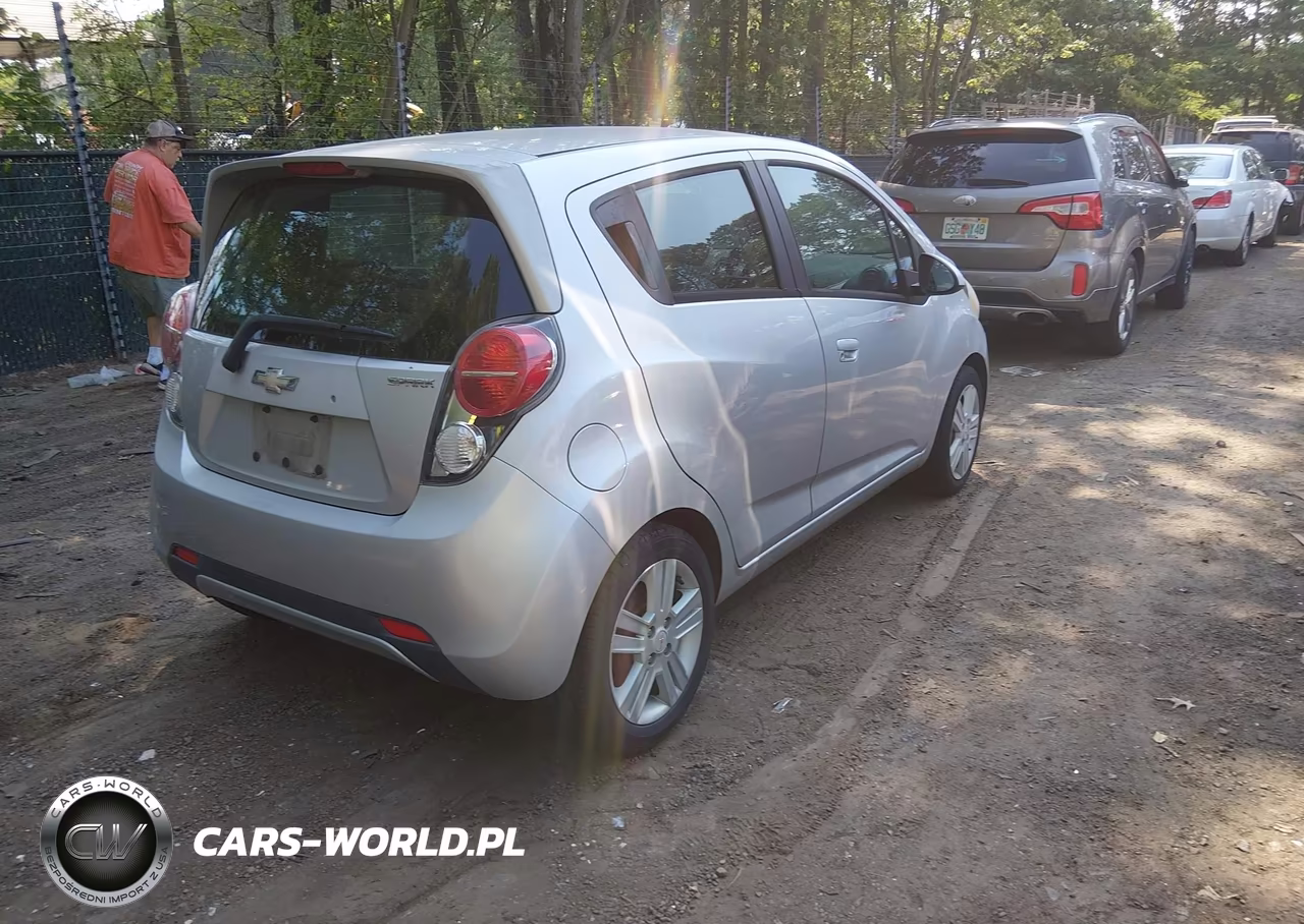 2013 Chevrolet Spark 1Lt Auto VIN:KL8CD6S91DC618277 - 4