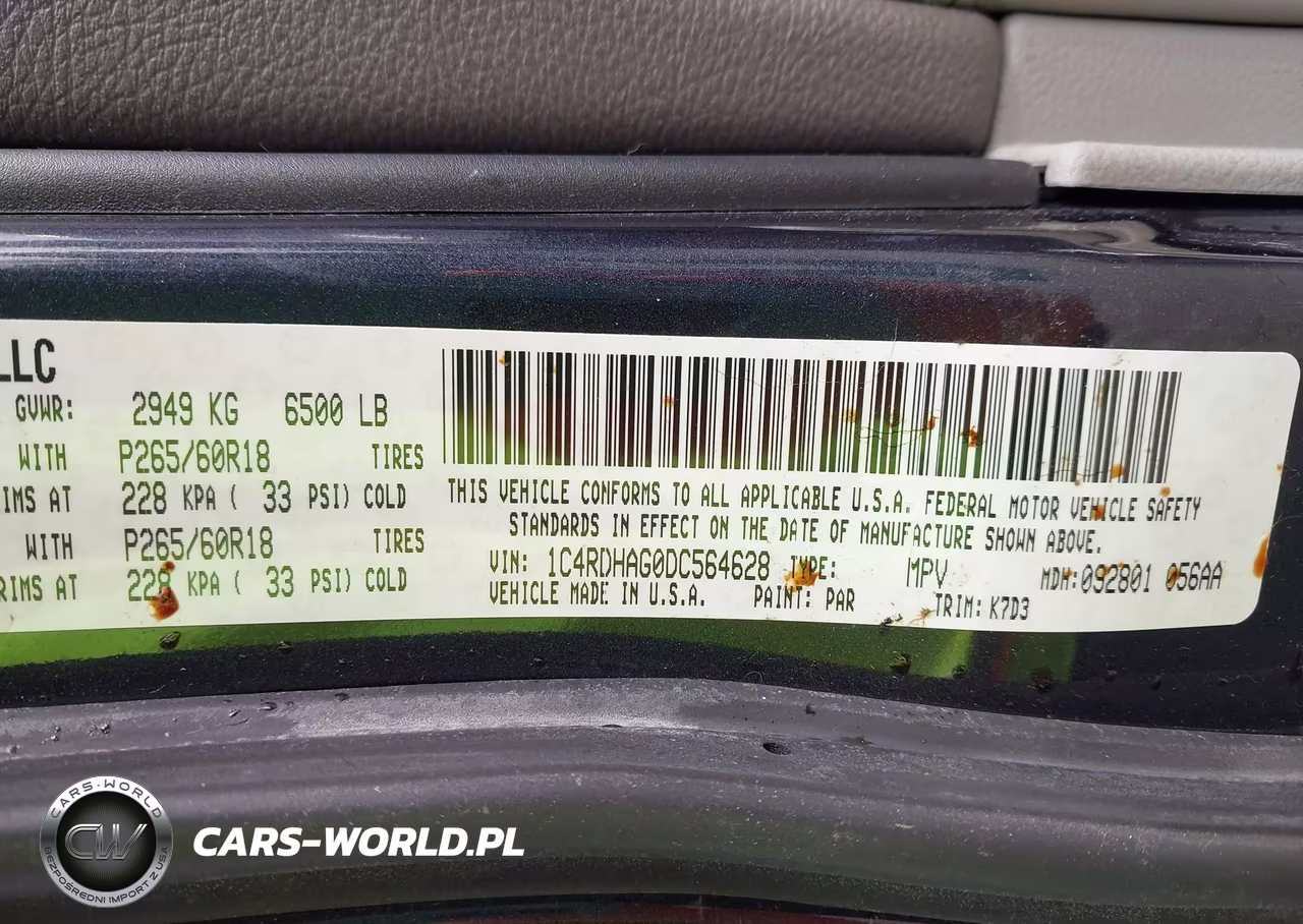 2013 Dodge Durango Sxt VIN:1C4RDHAG0DC564628 - 9