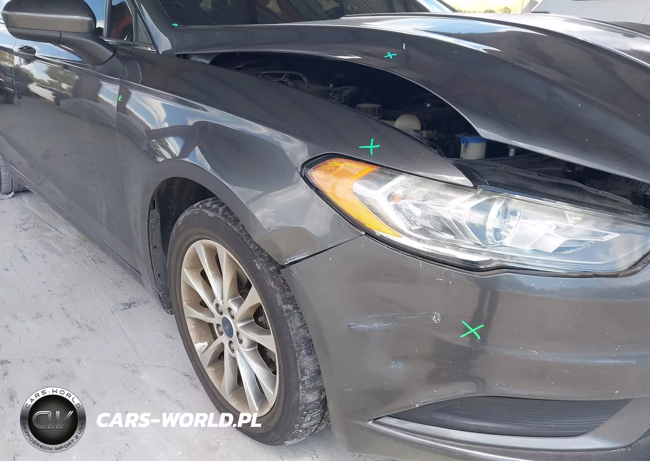 2017 Ford Fusion Se VIN:3FA6P0H73HR160124 - 17