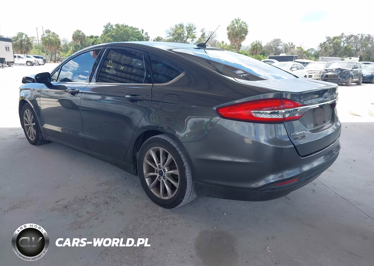 2017 Ford Fusion Se VIN:3FA6P0H73HR160124 - 3