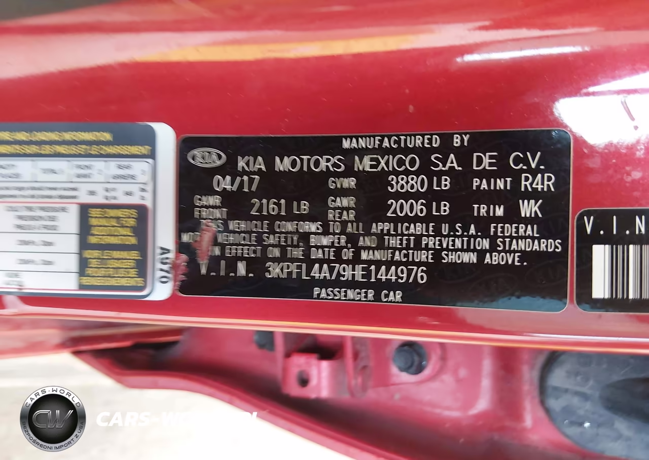 2017 Kia Forte S VIN:3KPFL4A79HE144976 - 9
